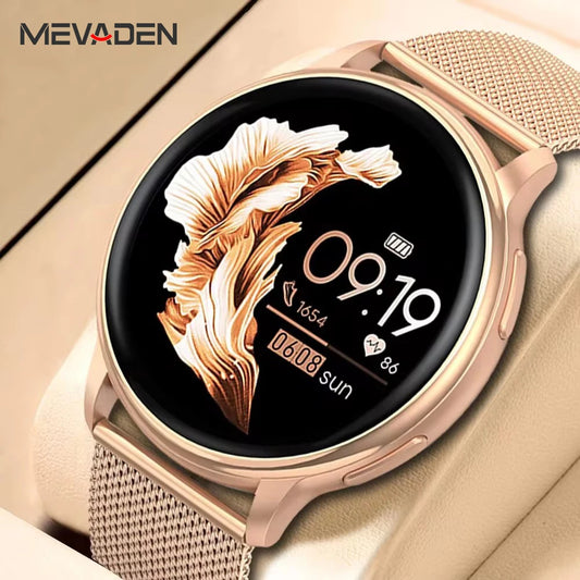 Smartwatch MEVADEN – Sofisticação e Tecnologia para um Estilo de Vida Elegante e Saudável